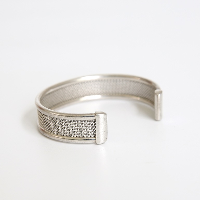 【1990s】TIFFANY&Co. SILVER MESH BANGLE