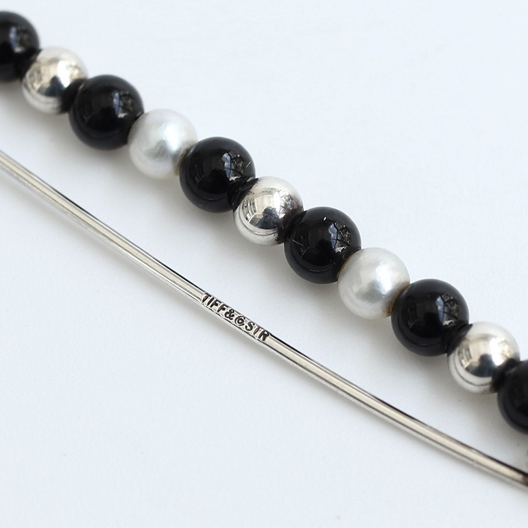 【VINTAGE】TIFFANY&Co. Onyx Pearl Brooch