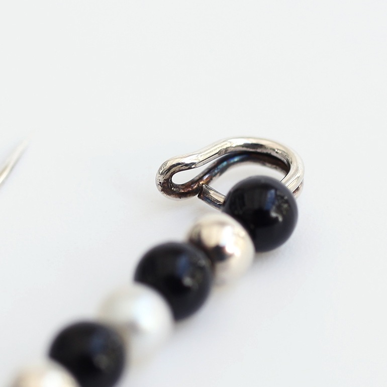 【VINTAGE】TIFFANY&Co. Onyx Pearl Brooch
