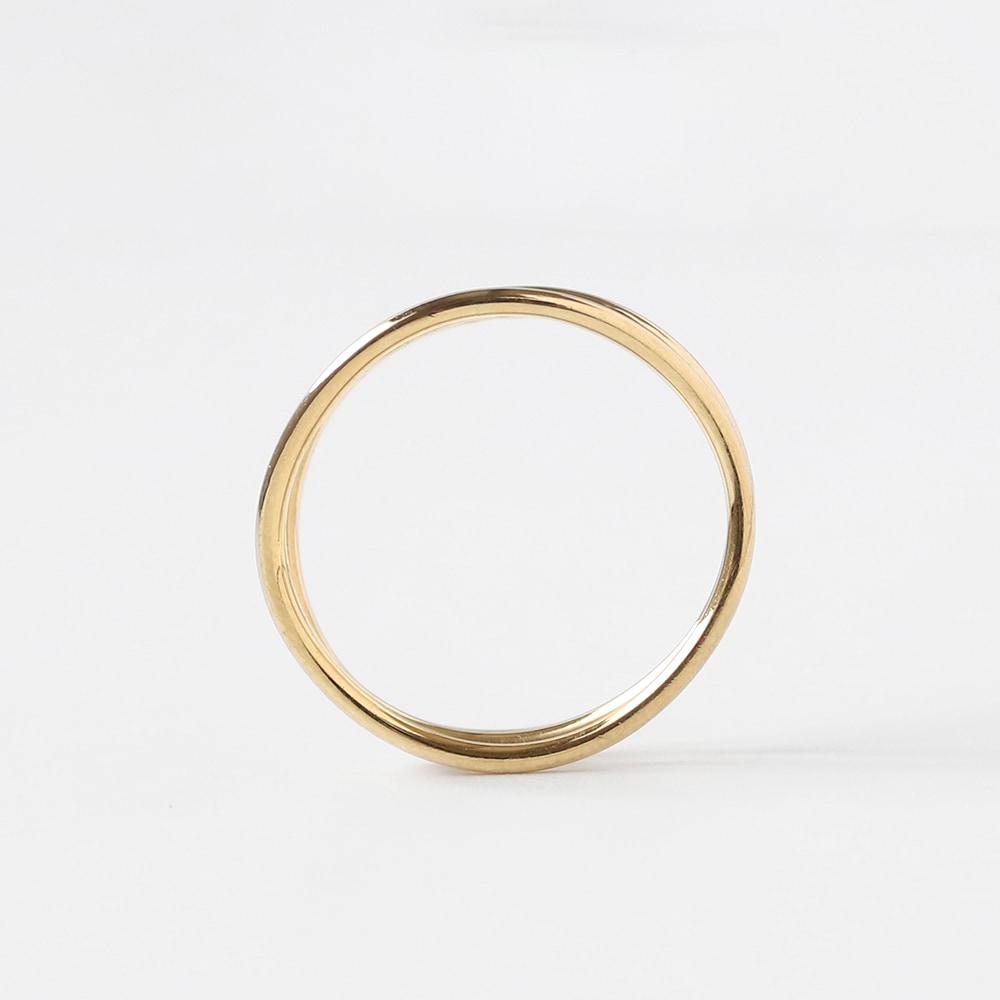 【OLD】TIFFANY&Co. Elsa Peretti 18k 3row Wave Ring
