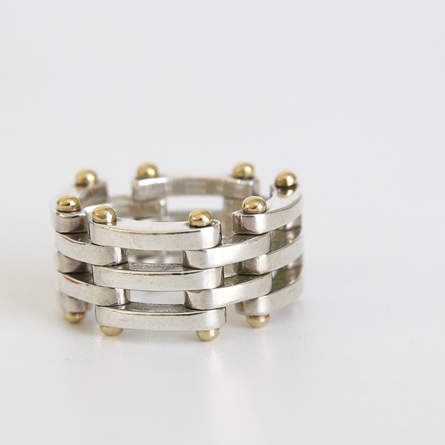 【1990s】TIFFANY&Co. GATE LINK RING