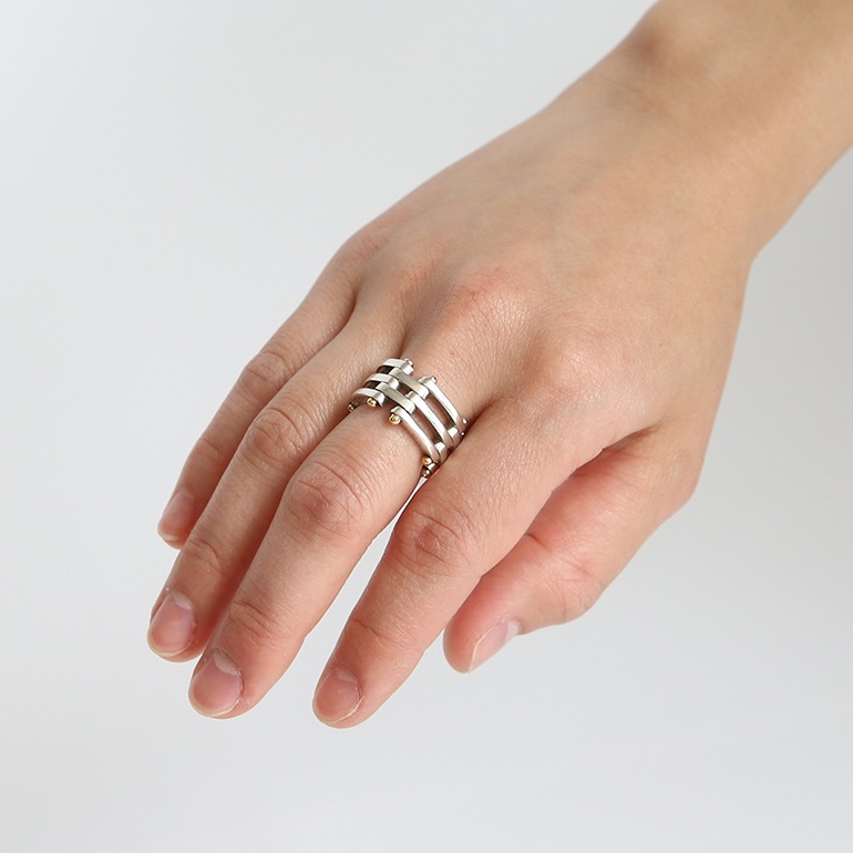 【1990s】TIFFANY&Co. GATE LINK RING