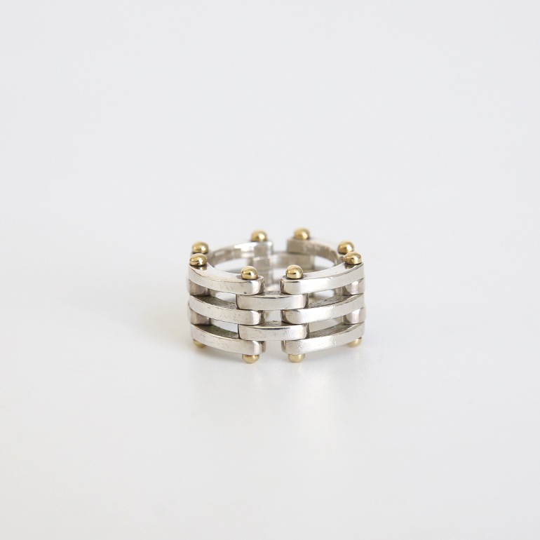 【1990s】TIFFANY&Co. GATE LINK RING