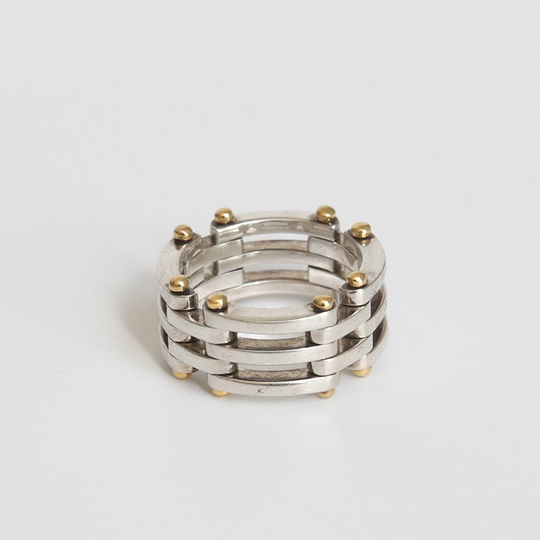 【1990s】TIFFANY&Co. GATE LINK RING