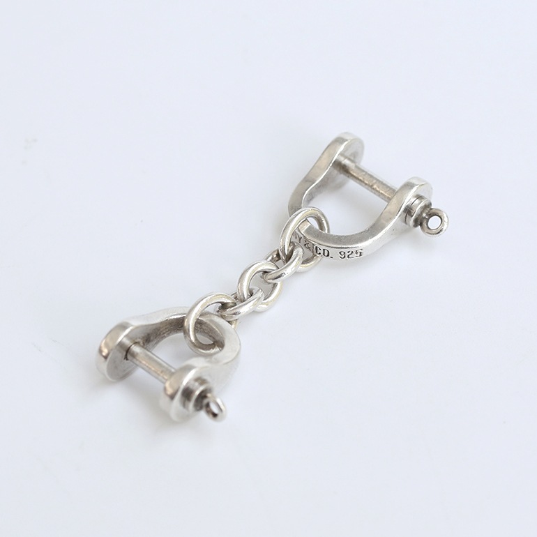 【1970s】TIFFANY&Co. Double Shackle Key Ring