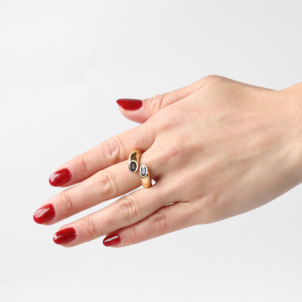 【1995】Cartier Ellipse de Tete Ring