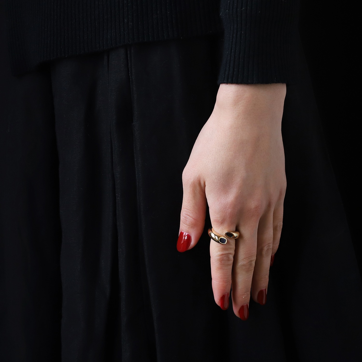 【1995】Cartier Ellipse de Tete Ring