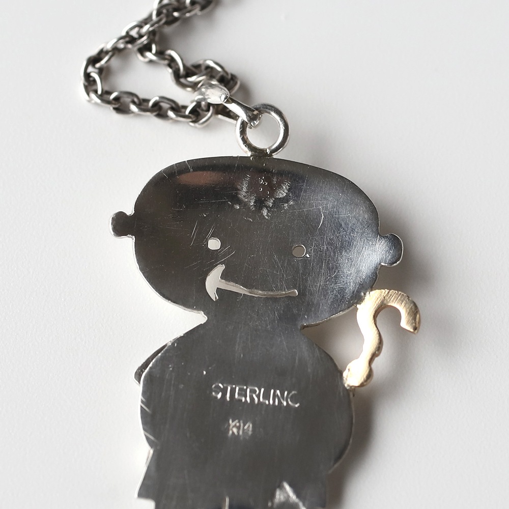 【REMAKE】14k×925 Vintage Charm Necklace