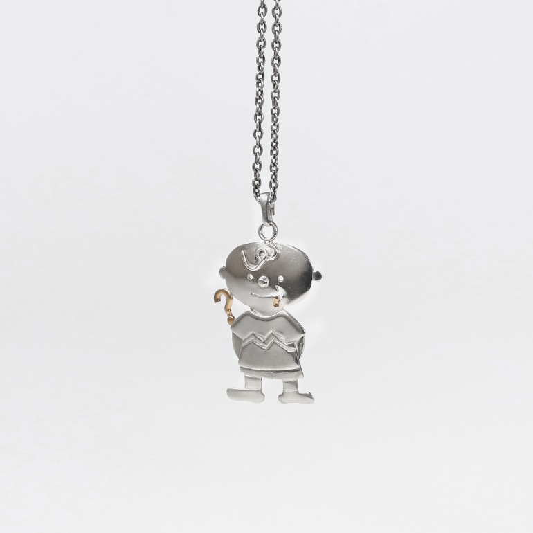【REMAKE】14k×925 Vintage Charm Necklace