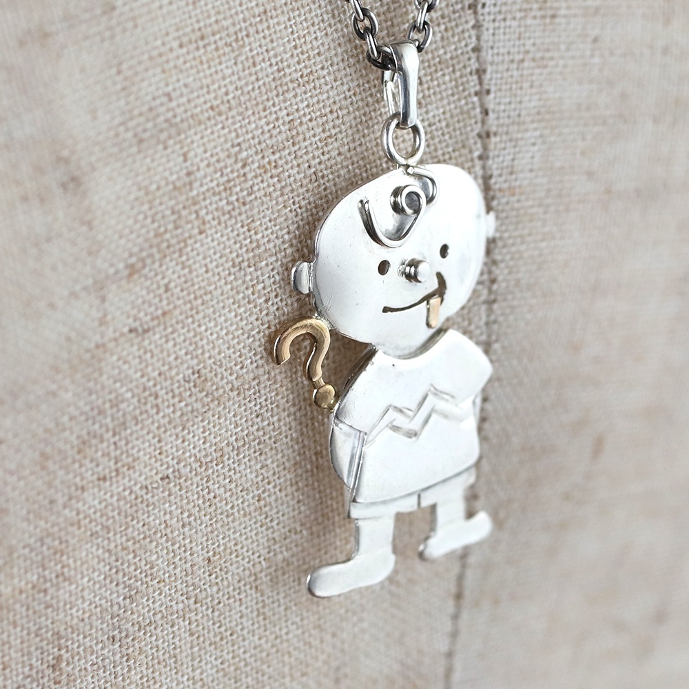 【REMAKE】14k×925 Vintage Charm Necklace