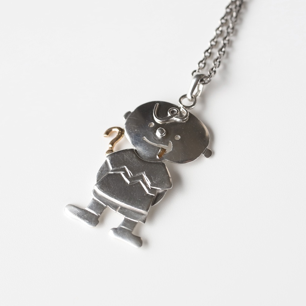【REMAKE】14k×925 Vintage Charm Necklace