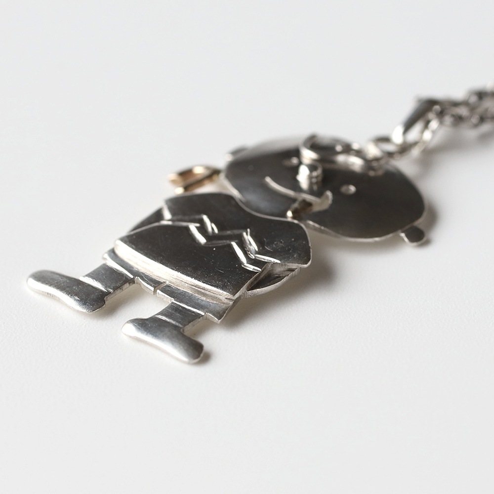 【REMAKE】14k×925 Vintage Charm Necklace
