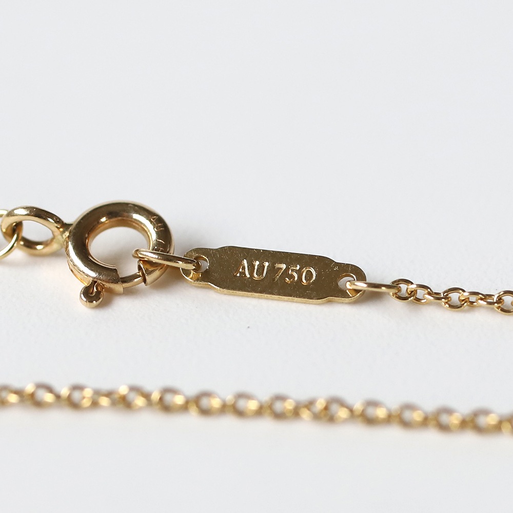 【1969】TIFFANY&Co.<br>14k Gold First Moon Landing Pendant Necklace