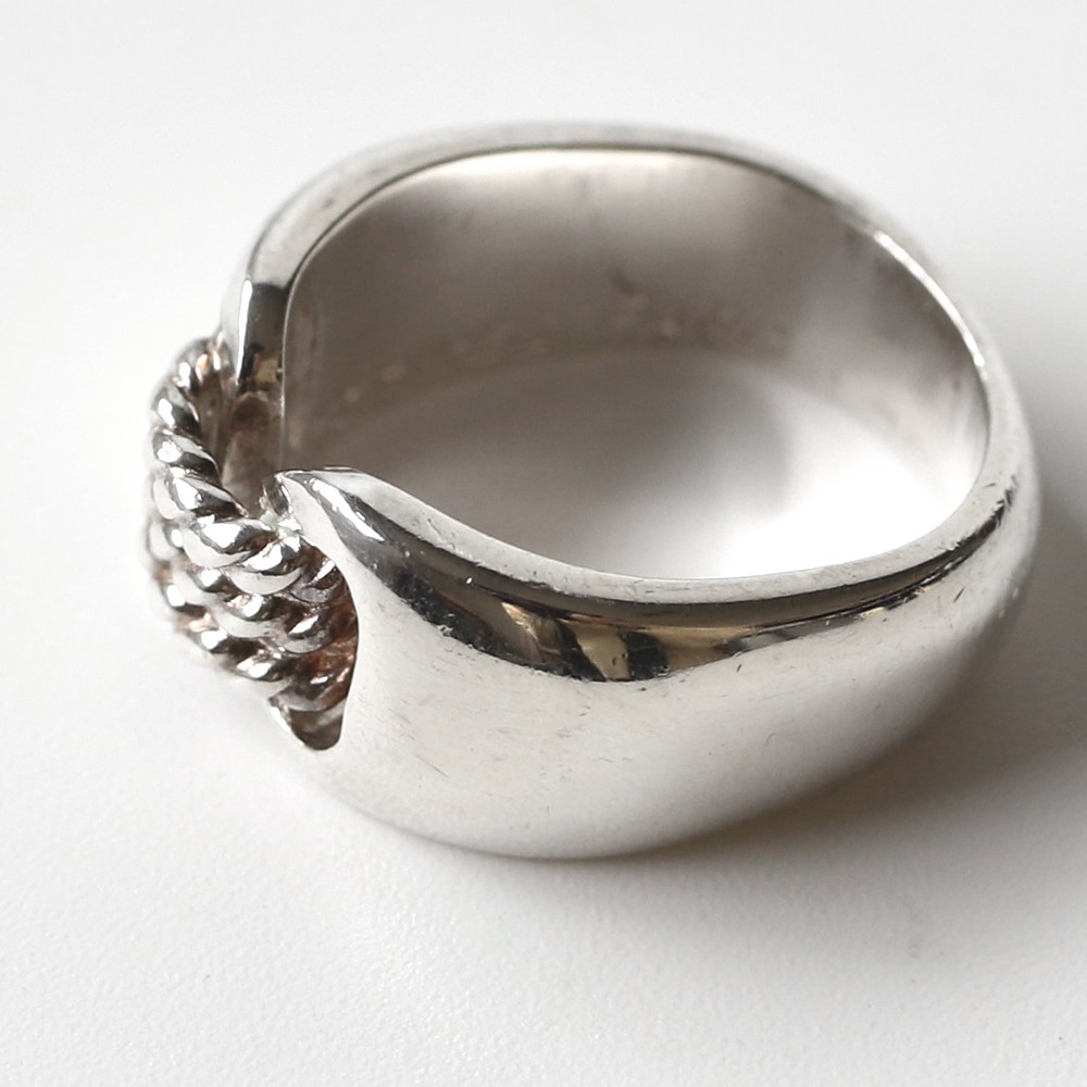 【VINTAGE】HERMES Suroit Ring