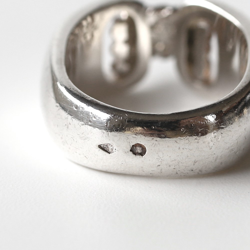【VINTAGE】HERMES Suroit Ring