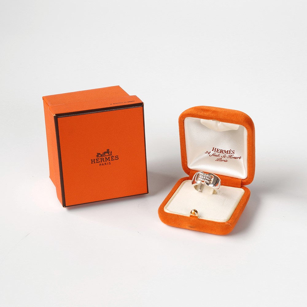 【VINTAGE】HERMES Suroit Ring
