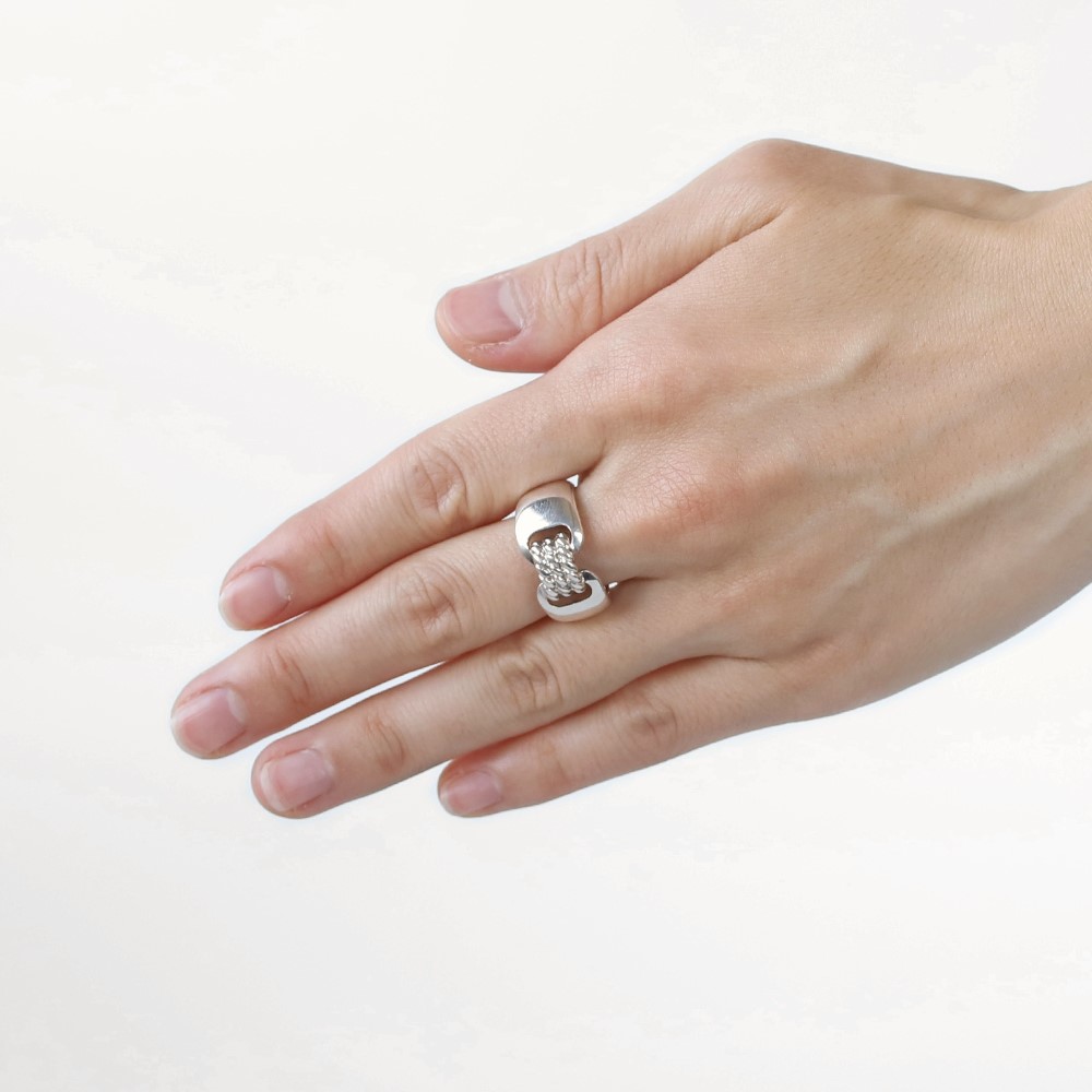 【VINTAGE】HERMES Suroit Ring