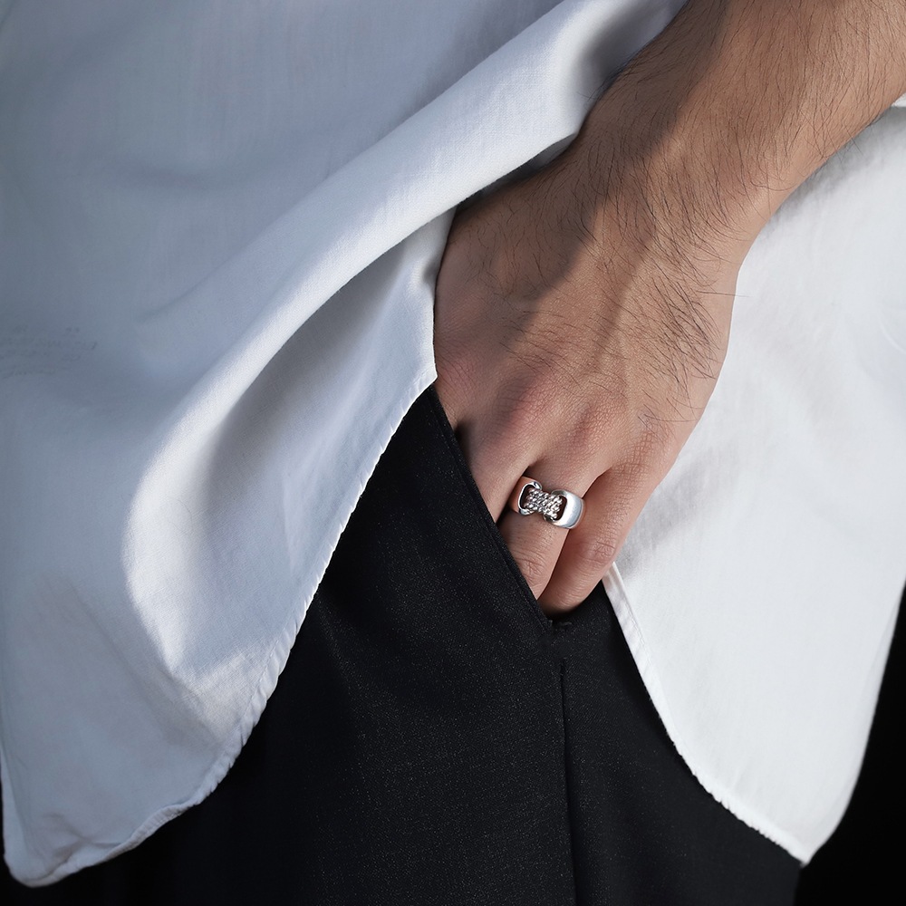 【VINTAGE】HERMES Suroit Ring