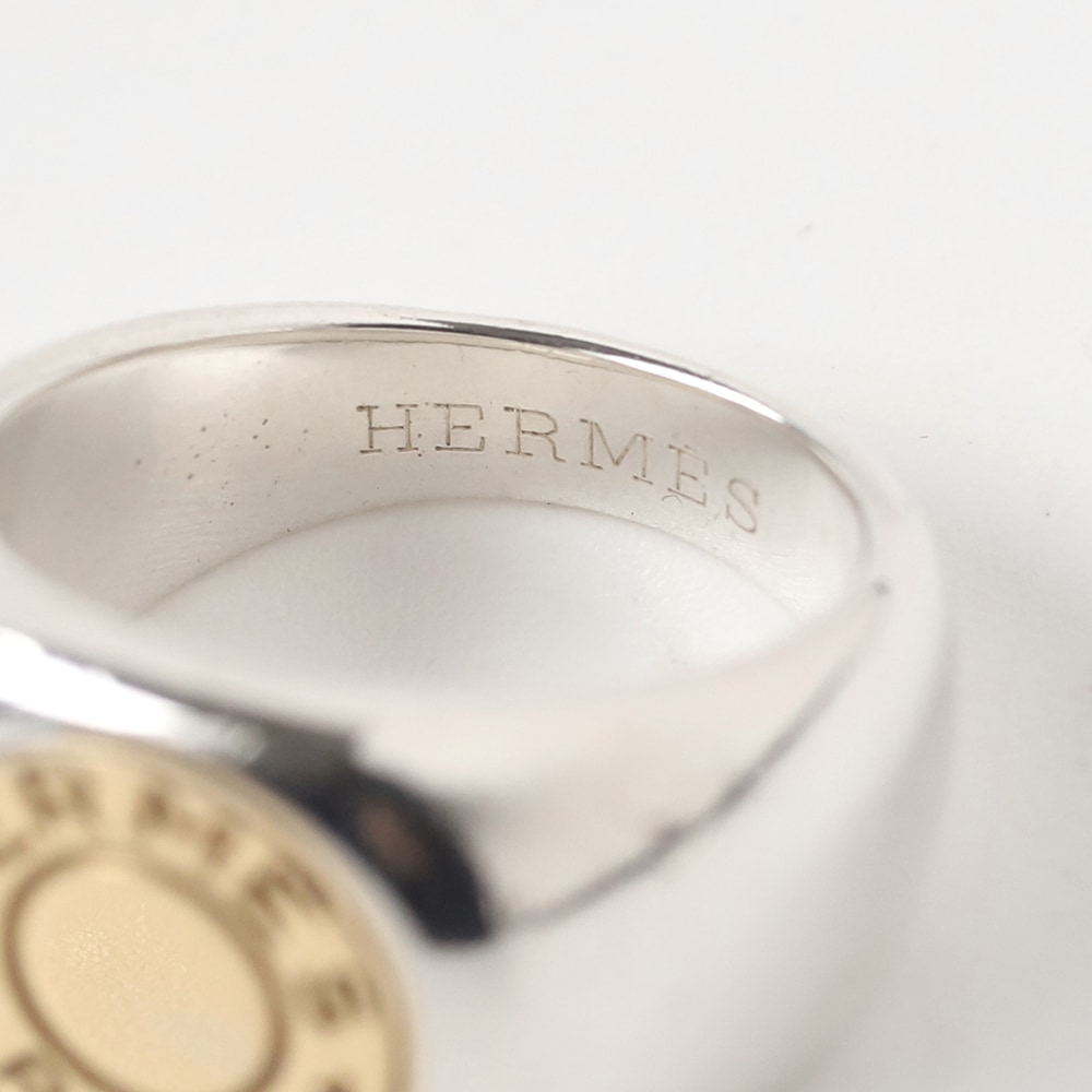 【VINTAGE】HERMES Sellier Ring