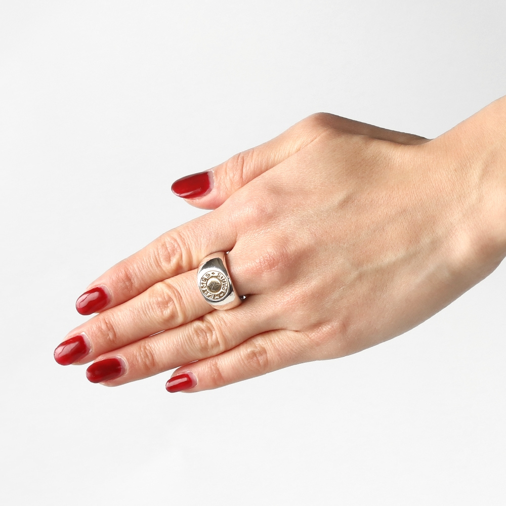 【VINTAGE】HERMES Sellier Ring