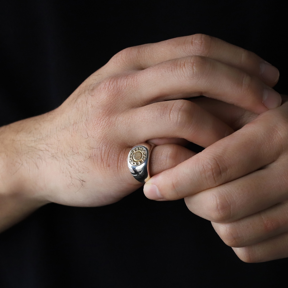 【VINTAGE】HERMES Sellier Ring