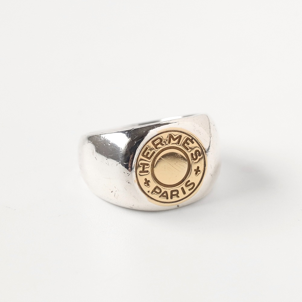 【VINTAGE】HERMES Sellier Ring