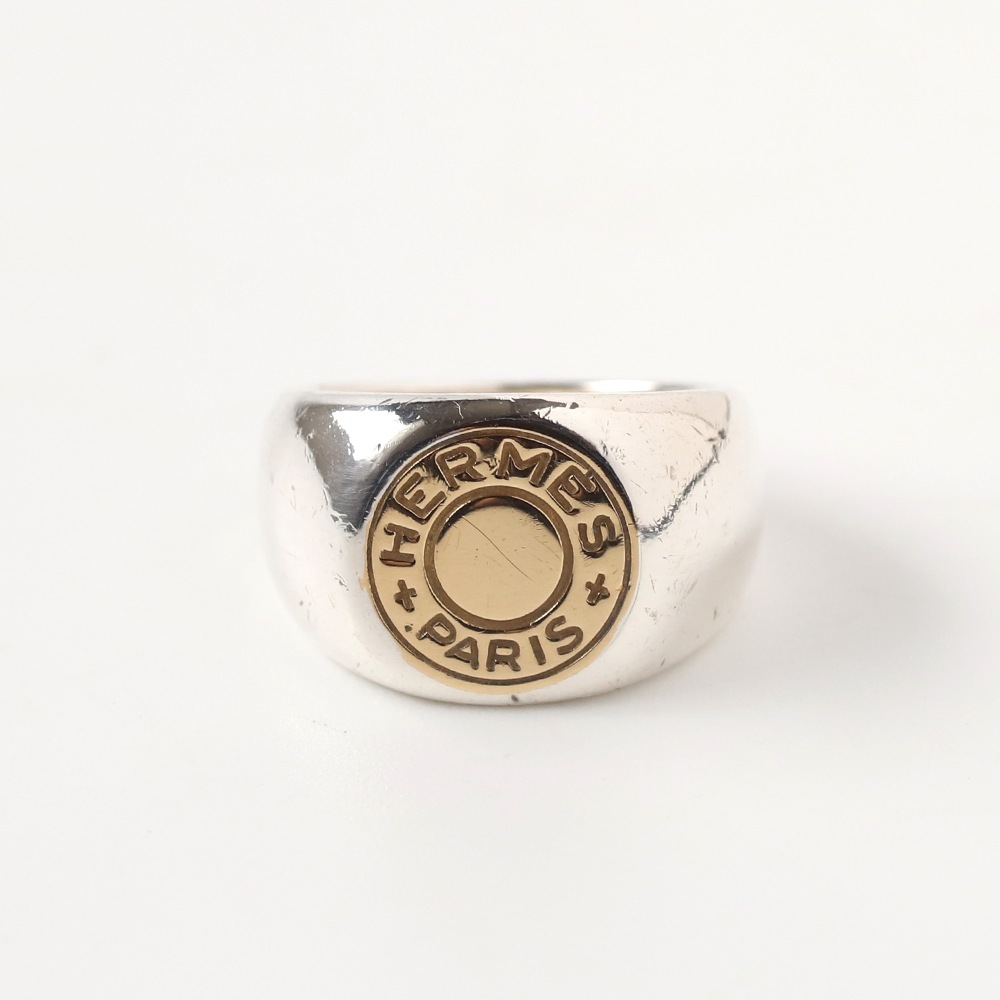 【VINTAGE】HERMES Sellier Ring