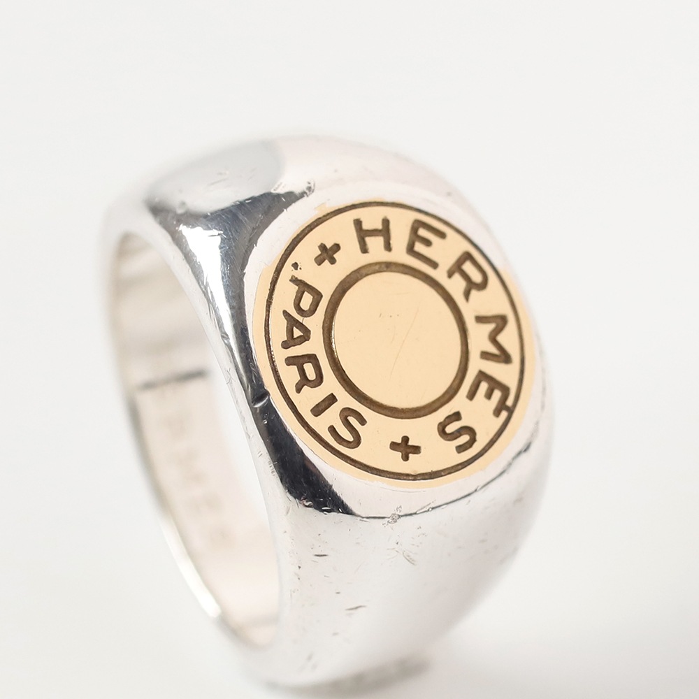 【VINTAGE】HERMES Sellier Ring