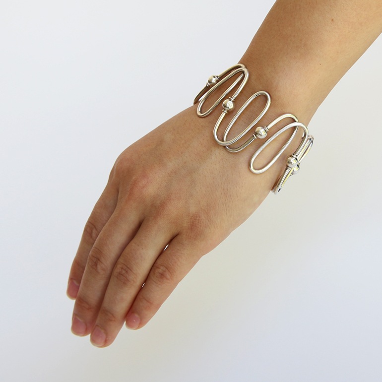 【2000】TIFFANY&Co. SPIRAL WIDE BRACELET