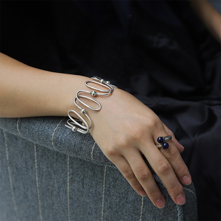 【2000】TIFFANY&Co. SPIRAL WIDE BRACELET