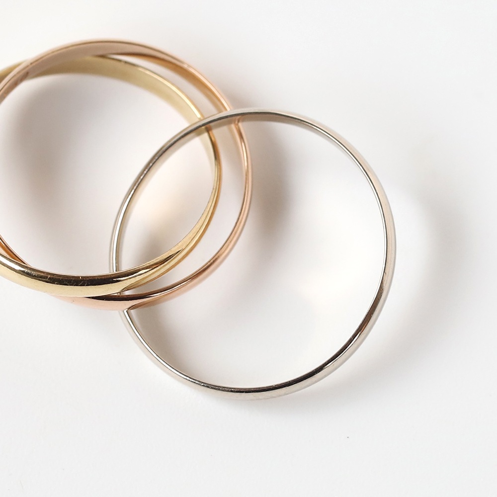【VINTAGE】Cartier Trinity Ring 