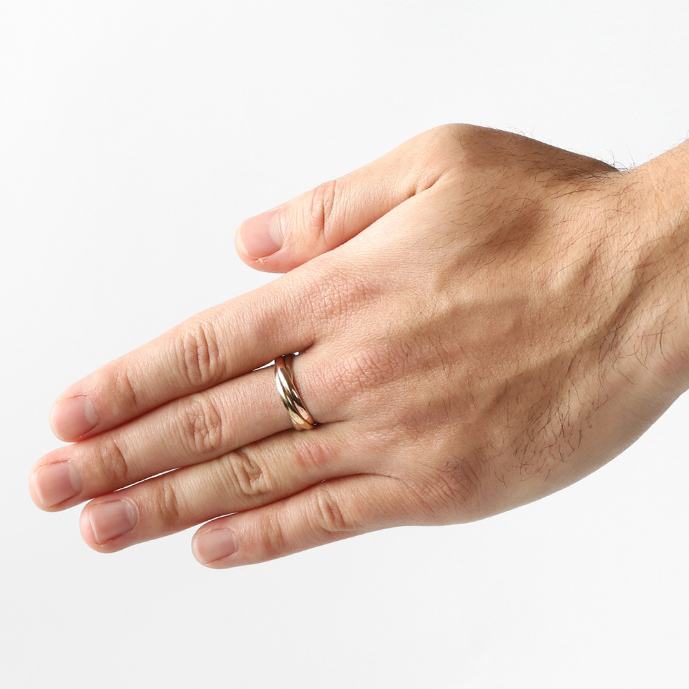 【VINTAGE】Cartier Trinity Ring 