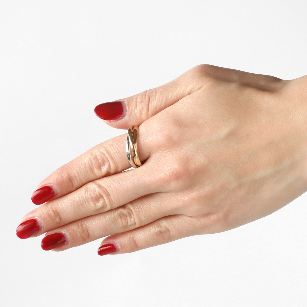 【VINTAGE】Cartier Trinity Ring 