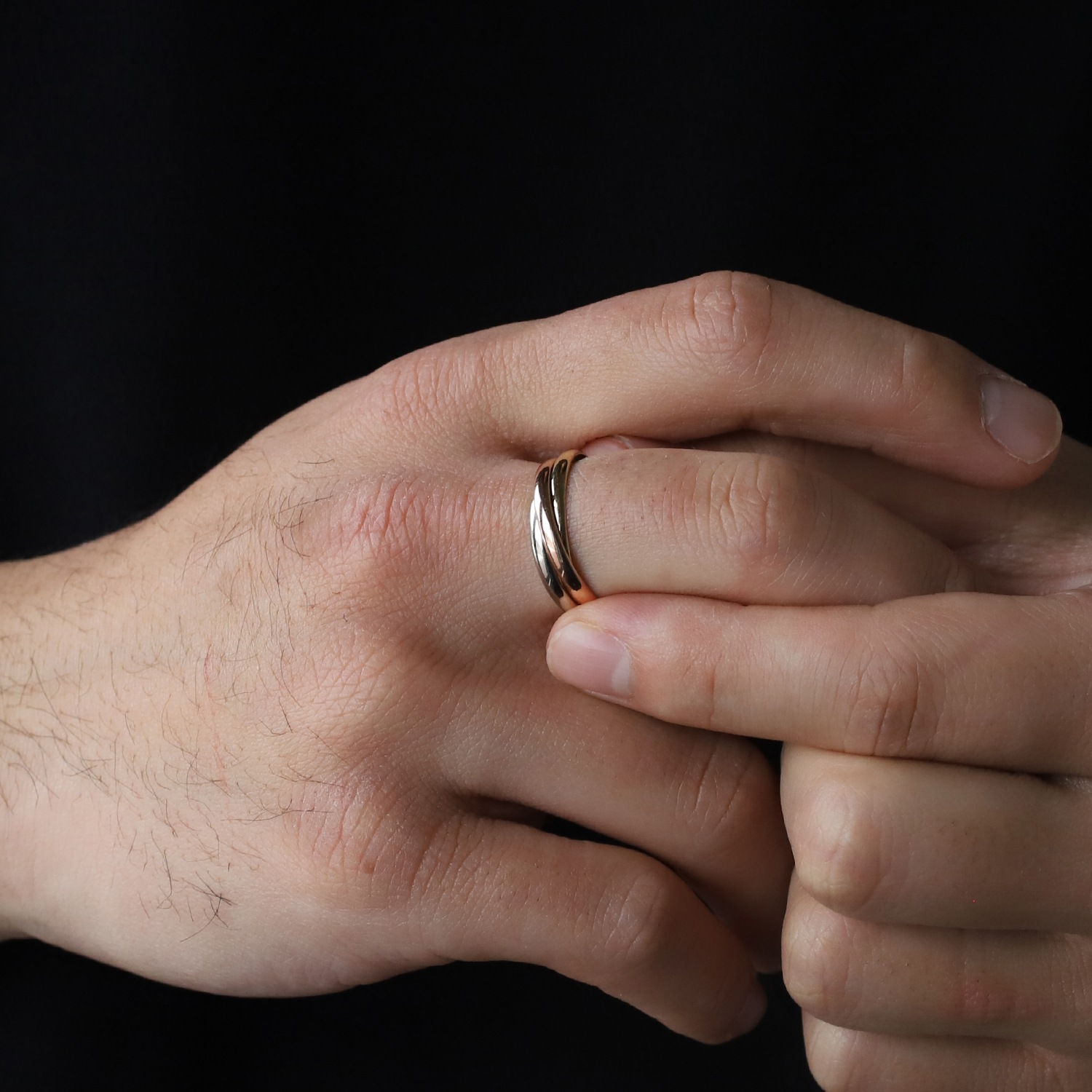 【VINTAGE】Cartier Trinity Ring 