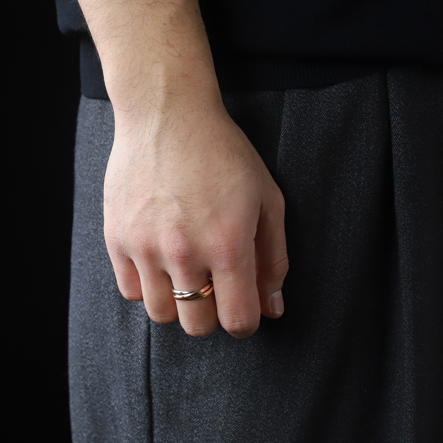 【VINTAGE】Cartier Trinity Ring 