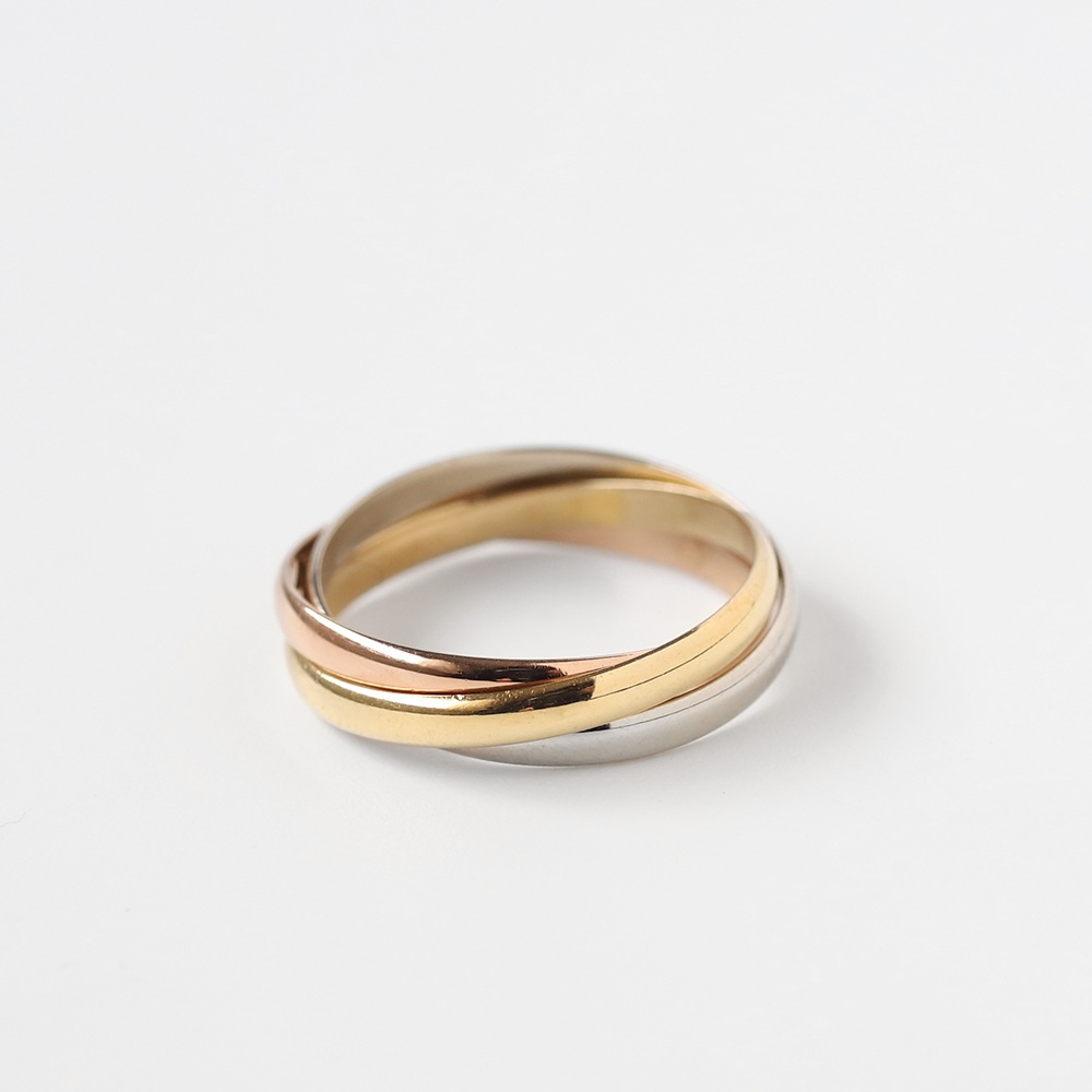【VINTAGE】Cartier Trinity Ring 