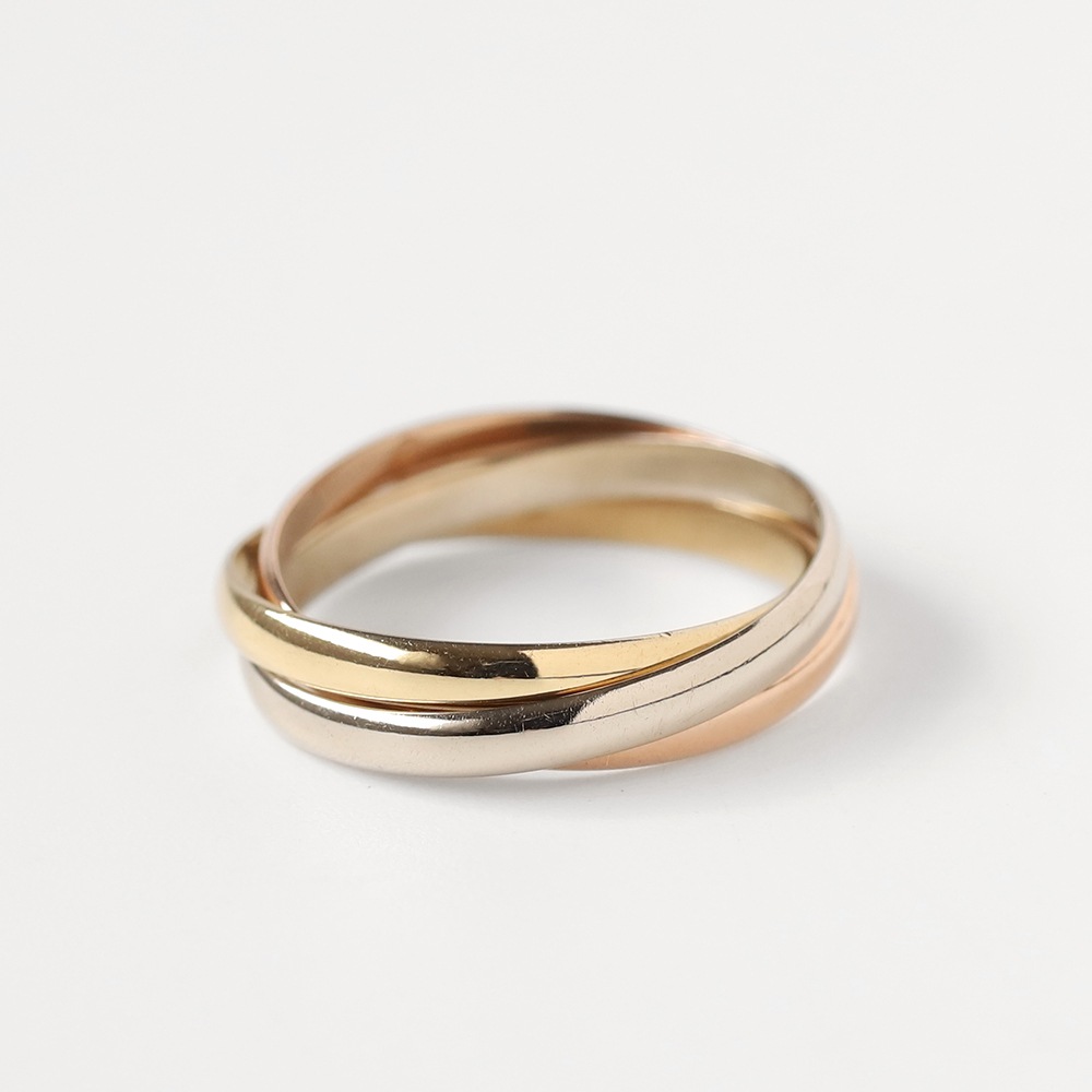 【VINTAGE】Cartier Trinity Ring 
