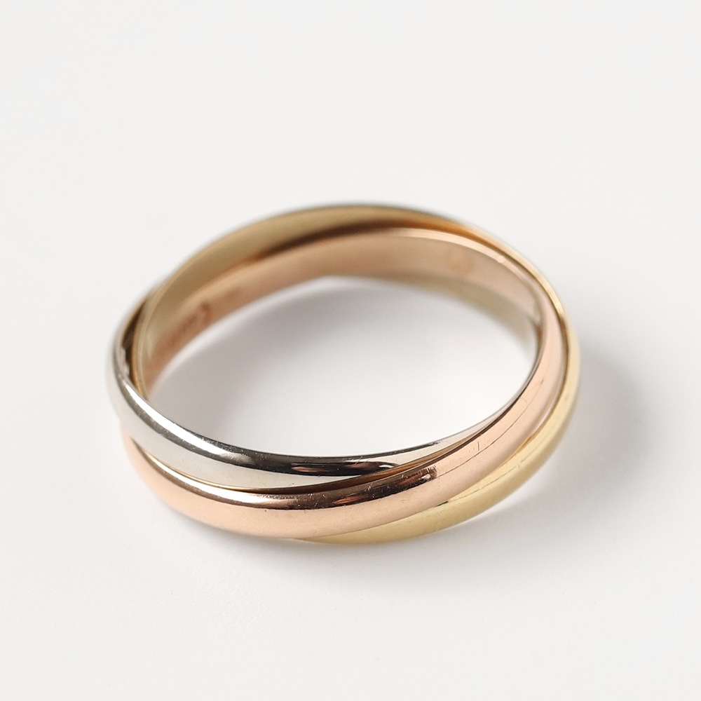 【VINTAGE】Cartier Trinity Ring 