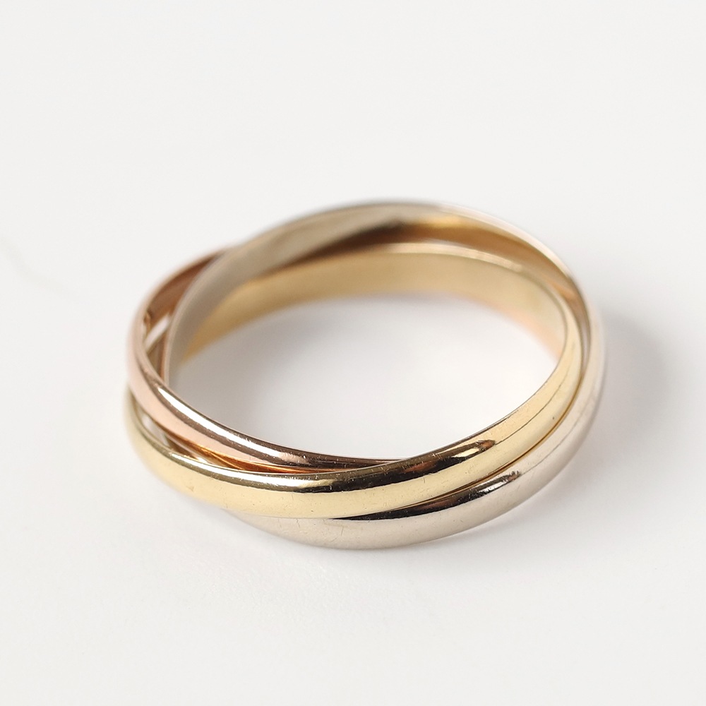【VINTAGE】Cartier Trinity Ring 