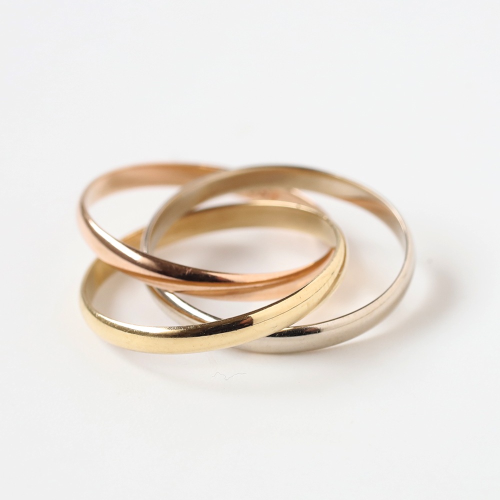 【VINTAGE】Cartier Trinity Ring 