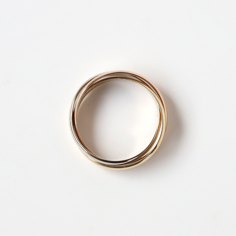 【VINTAGE】Cartier Trinity Ring 
