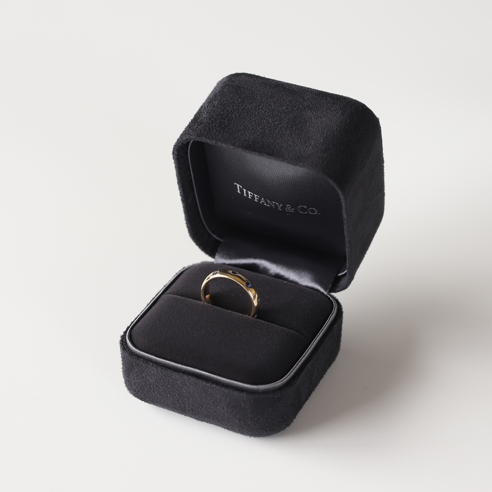 【OLD】TIFFANY&Co. Dots Sapphire Ring