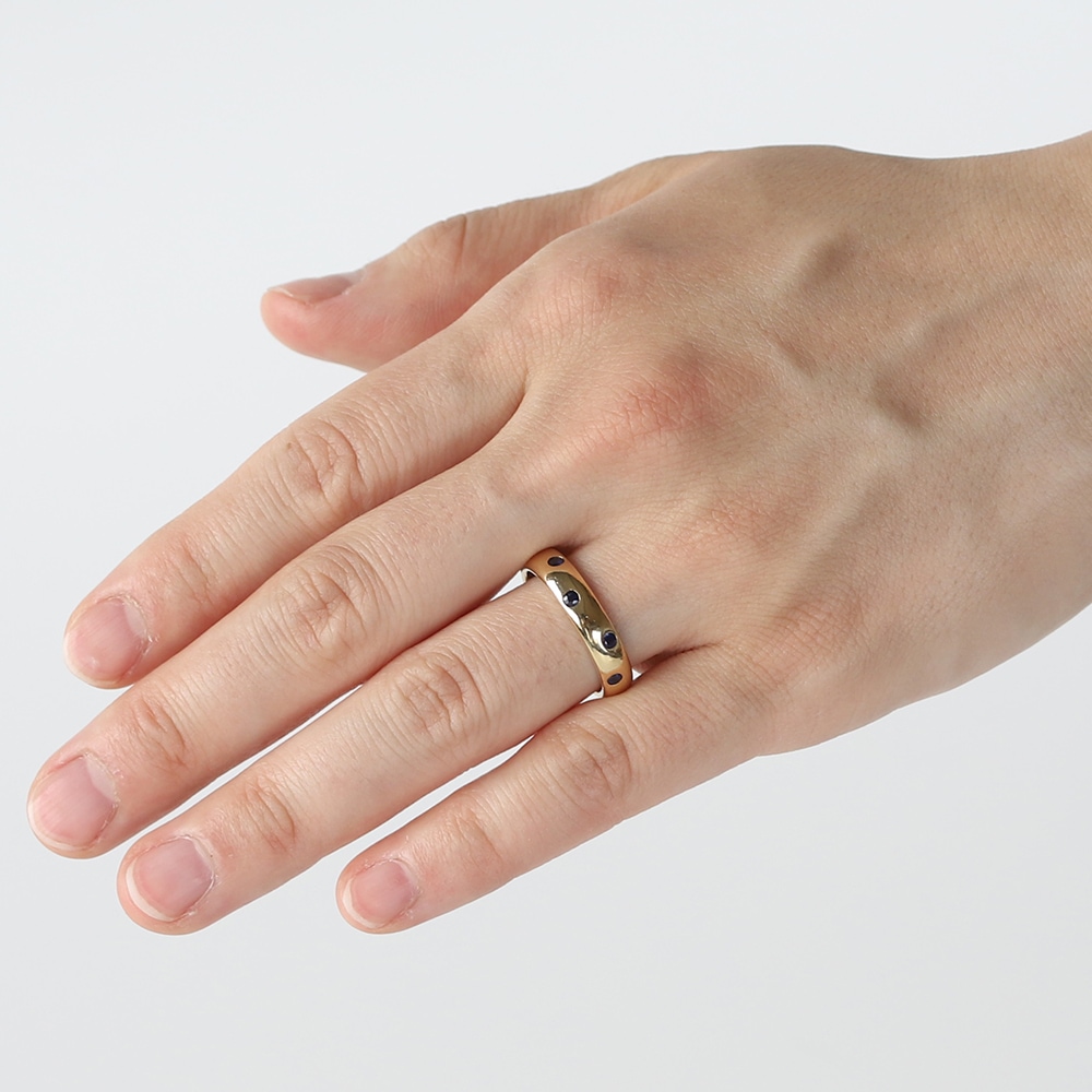 【OLD】TIFFANY&Co. Dots Sapphire Ring