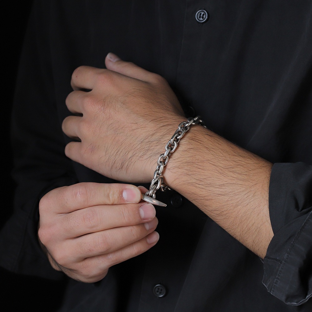 【1970s】Denmark<br>Chr.Veilskov Anchor Chain Bracelet