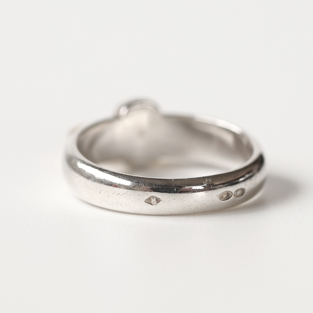 【VINTAGE】HERMES Heart Knock Ring