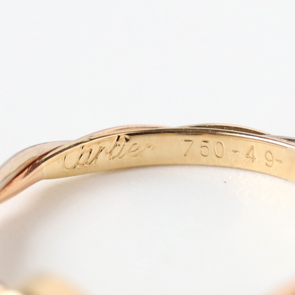 【1990s】Cartier Twisted Sapphire Ring