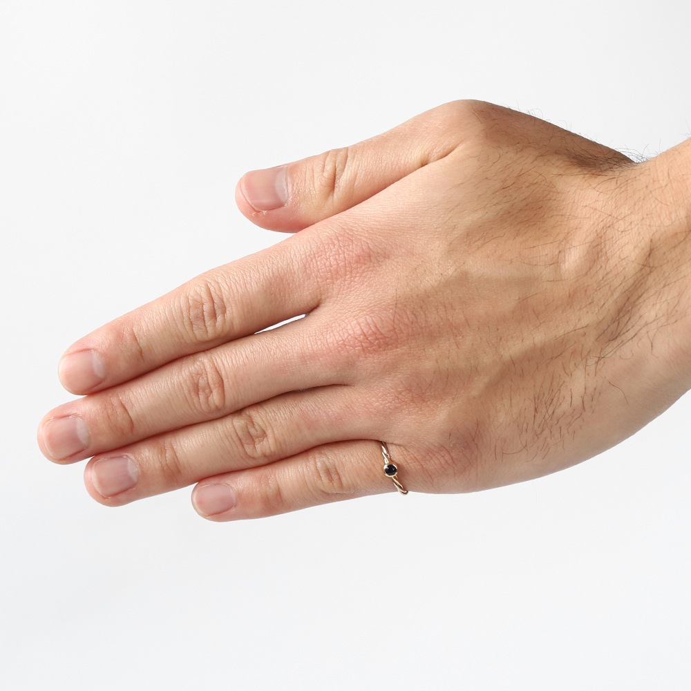 【1990s】Cartier Twisted Sapphire Ring