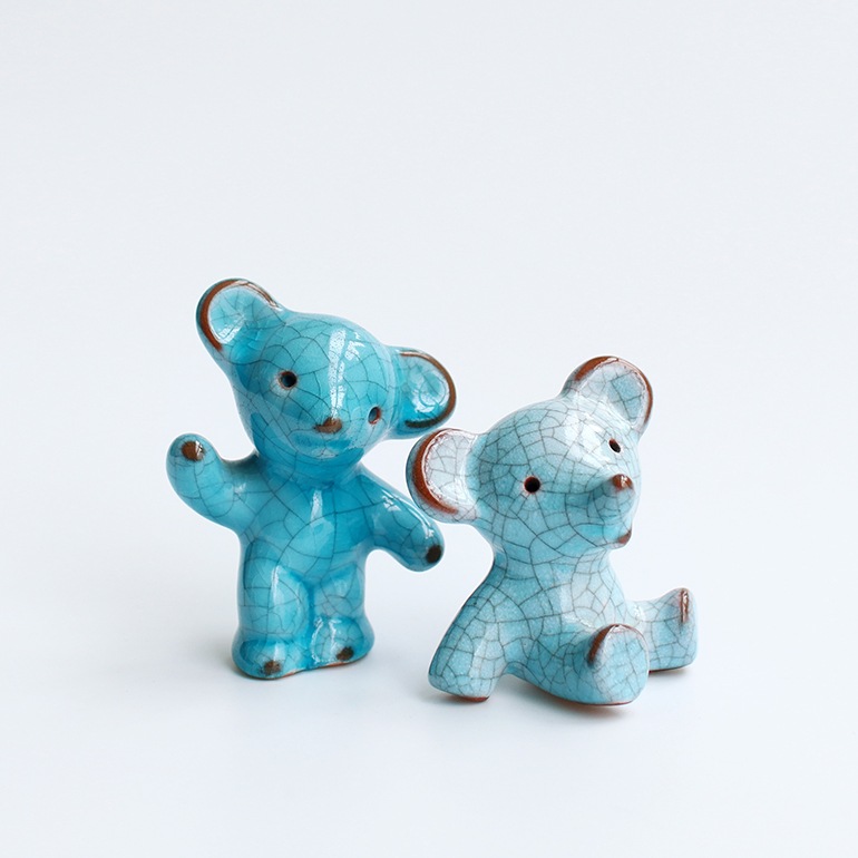 【VINTAGE】Walter Bosse Majolica Bear