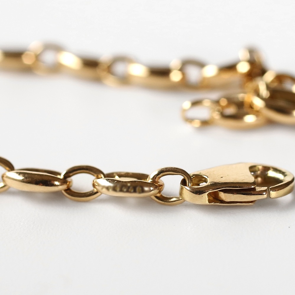 【VINTAGE】Cartier Marine Chain bracelet 18k YG