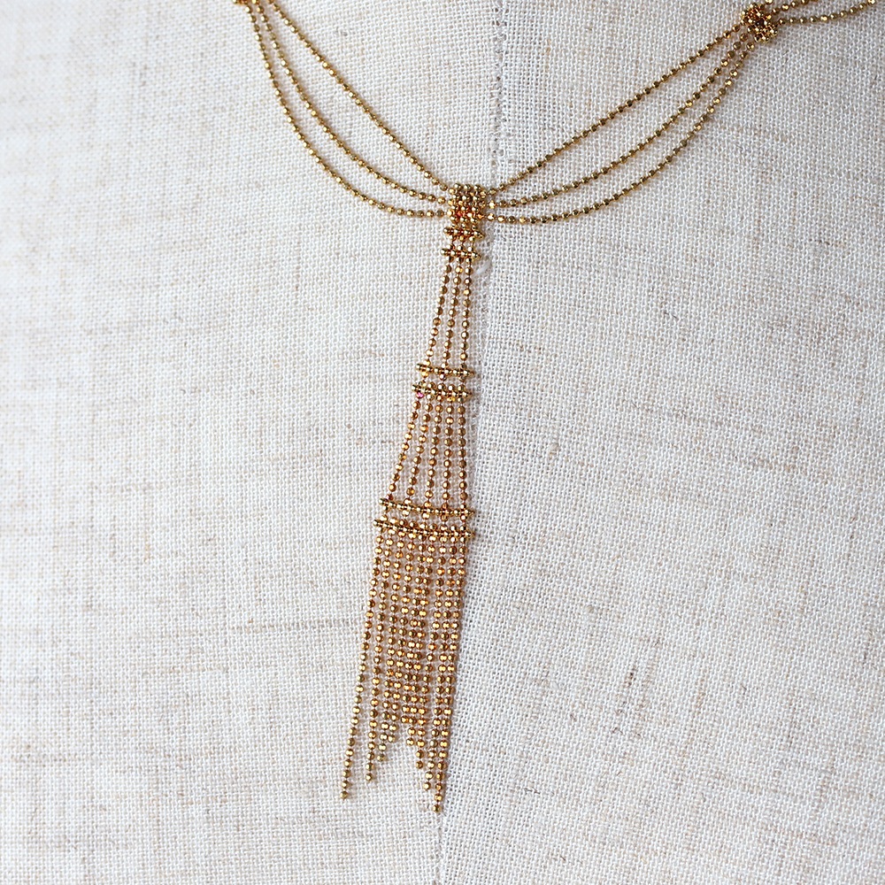 【2006】TIFFANY&Co. Fringe Tower Necklace